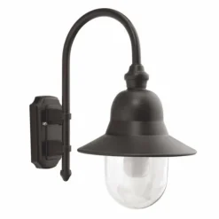 Applique murale LCD Lengerich Noir, 1 lumière