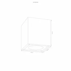 Applique murale LCD Typ 5024 LED Blanc, 2 lumières