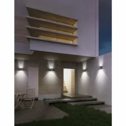 Applique murale LCD Typ 5025 LED Gris, 2 lumières