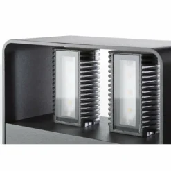 Applique murale LCD Typ 5042 LED Gris, 4 lumières