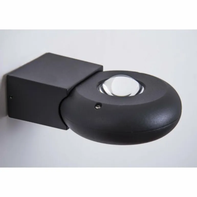 Applique murale LED d'extérieur Globo RINAH Gris, 2 lumières