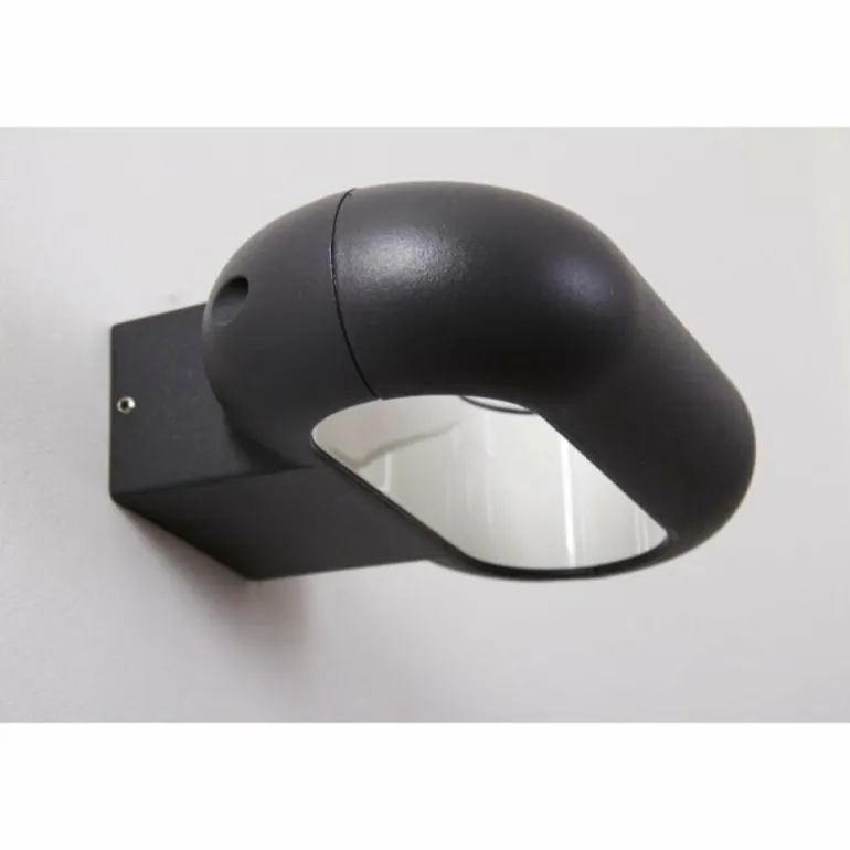 Applique murale LED Globo RINAH Anthracite, 1 lumière