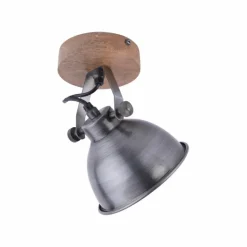 Applique murale Leuchten Direkt Acier brossé, 1 lumière