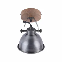 Applique murale Leuchten Direkt Acier brossé, 1 lumière