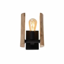 Applique murale Leuchten-Direkt LOG Écru, 1 lumière