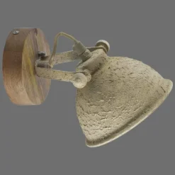 Applique murale Leuchten-Direkt SAMIA Bois foncé, 1 lumière