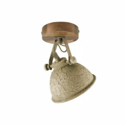 Applique murale Leuchten-Direkt SAMIA Bois foncé, 1 lumière