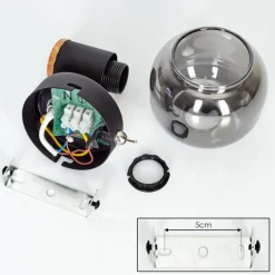 Applique murale Lexington Écru, 1 lumière