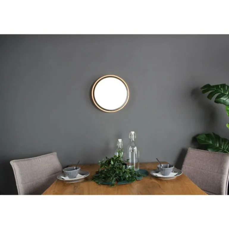 Applique murale Luce Design SOLSTAR LED Écru, Noir, 1 lumière