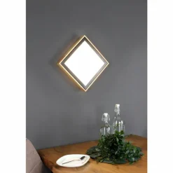 Applique murale Luce Design SOLSTAR LED Écru, Noir, 1 lumière