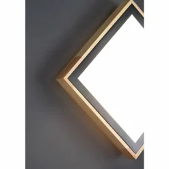 Applique murale Luce Design SOLSTAR LED Écru, Noir, 1 lumière