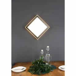 Applique murale Luce Design SOLSTAR LED Écru, Noir, 1 lumière