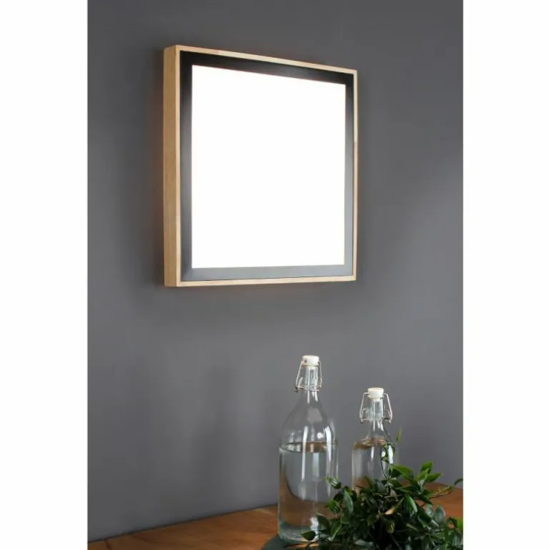 Applique murale Luce Design SOLSTAR LED Écru, Noir, 1 lumière