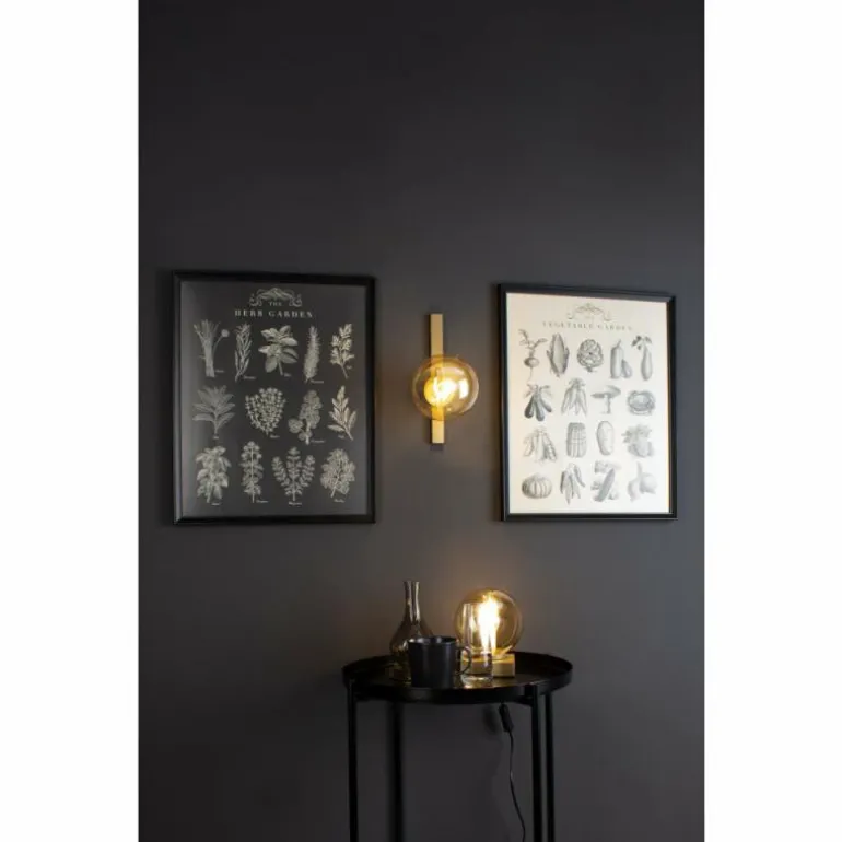 Applique murale Luce Design PLUTO Or, 1 lumière