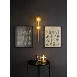 Applique murale Luce Design PLUTO Or, 2 lumières