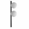 Applique murale Luce Design PLUTO Noir, 2 lumières