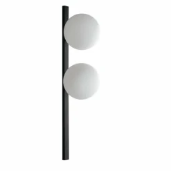 Applique murale Luce Design PLUTO Noir, 2 lumières