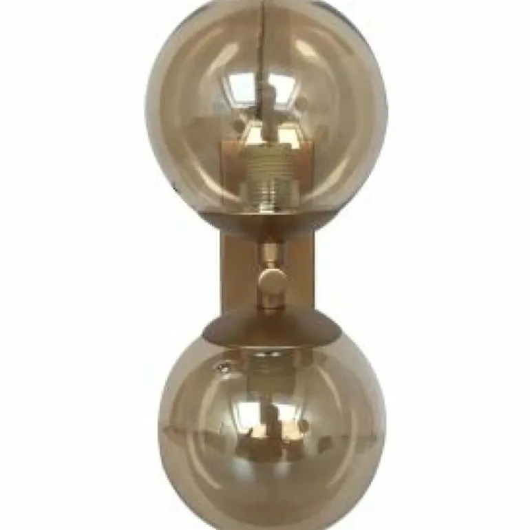 Applique murale Luce Design NEPTUN Laiton, 2 lumières