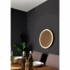 Applique murale Luce Design MOON LED Brun, Couleur bois, Noir, 1 lumière