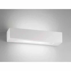 Applique murale Luce Design Candida peut être peint avec de la peinture ordinaire, Blanc, 2 lumières