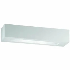 Applique murale Luce Design Candida peut être peint avec de la peinture ordinaire, Blanc, 2 lumières