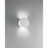 Applique murale Luce Design Leiron peut être peint avec de la peinture ordinaire, Blanc, 1 lumière