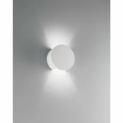 Applique murale Luce Design Leiron peut être peint avec de la peinture ordinaire, Blanc, 1 lumière