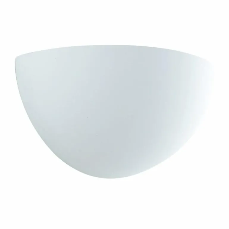 Applique murale Luce Design Moritz peut être peint avec de la peinture ordinaire, Blanc, 1 lumière