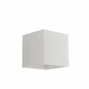 Applique murale Luce Design Rubik peut être peint avec de la peinture ordinaire, Blanc, 1 lumière