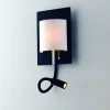 Applique murale Luce-Design Pop LED Noir, 2 lumières