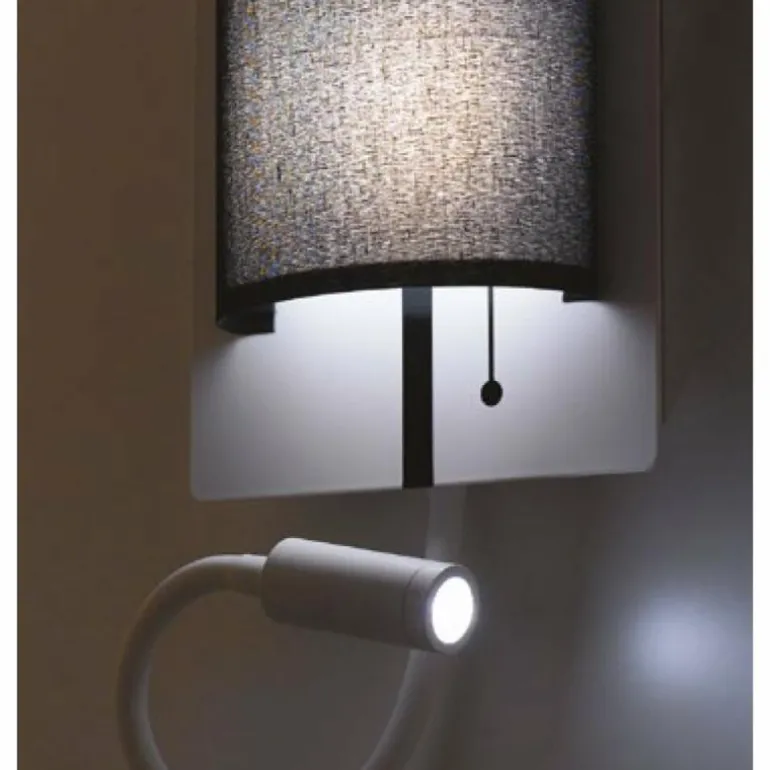 Applique murale Luce-Design Pop LED Blanc, 2 lumières
