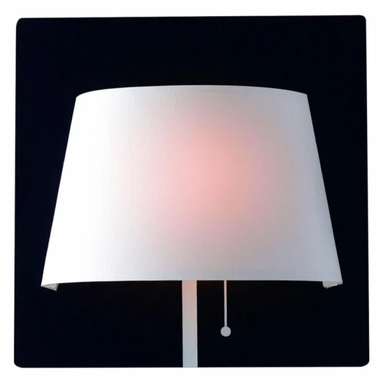 Applique murale Luce-Design Wharol LED Noir, 1 lumière