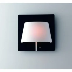 Applique murale Luce-Design Wharol LED Noir, 1 lumière