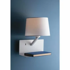 Applique murale Luce-Design Ciak Blanc, 1 lumière