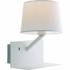 Applique murale Luce-Design Ciak Blanc, 1 lumière
