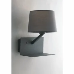 Applique murale Luce-Design Ciak Gris, 1 lumière