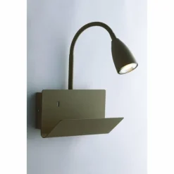Applique murale Luce-Design Gulp Beige, 1 lumière