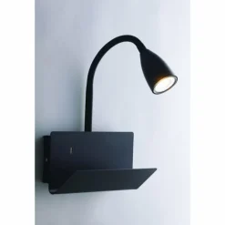 Applique murale Luce-Design Gulp Noir, 1 lumière