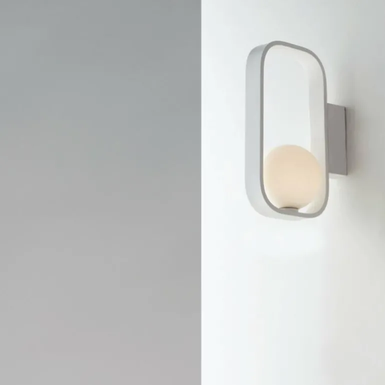 Applique murale Luce-Design Roxy Blanc, 1 lumière