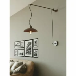 Applique murale Luce-Design ELDORADO Bronze, 1 lumière