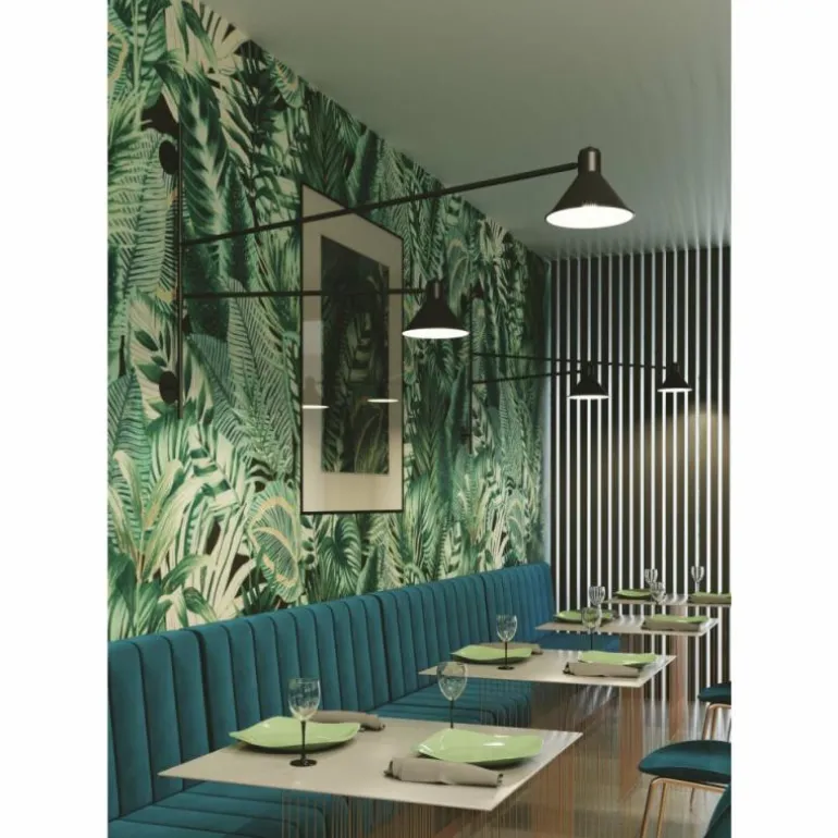 Applique murale Luce-Design DUETTO Noir, 1 lumière