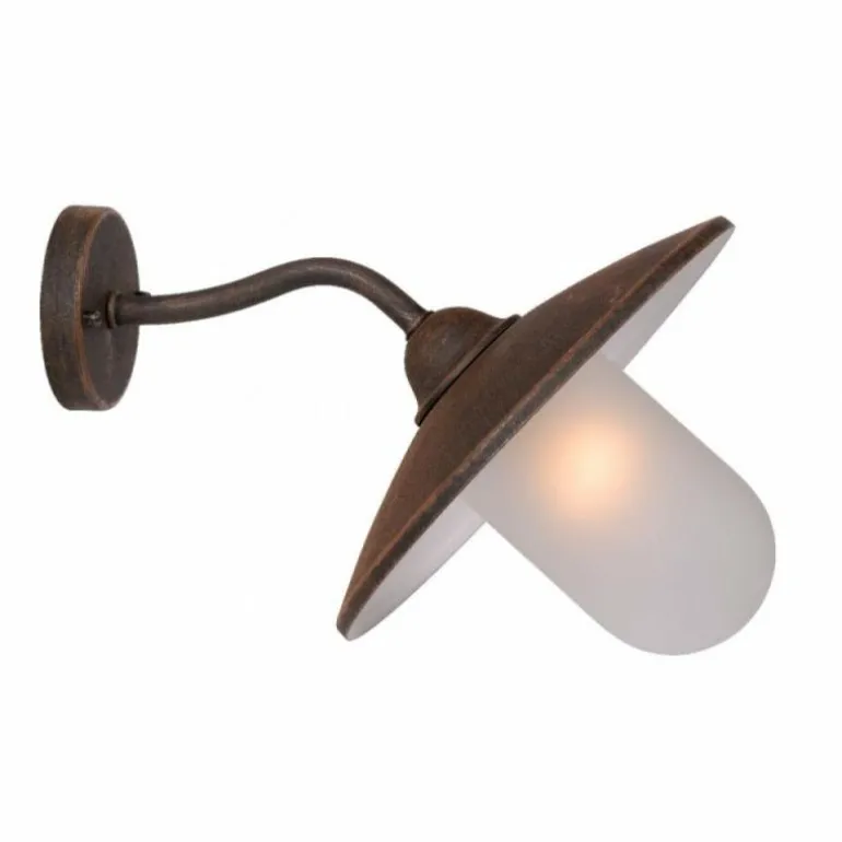 Applique murale Lucide ARUBA Rouille, 1 lumière