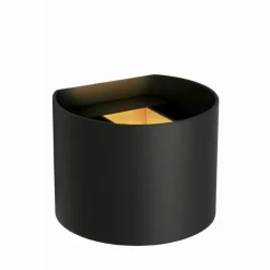 Applique murale Lucide AXI LED Noir, 1 lumière