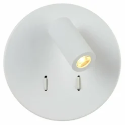 Applique murale Lucide BENTJER LED Blanc, 1 lumière