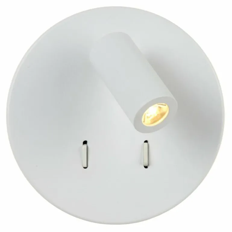 Applique murale Lucide BENTJER LED Blanc, 1 lumière