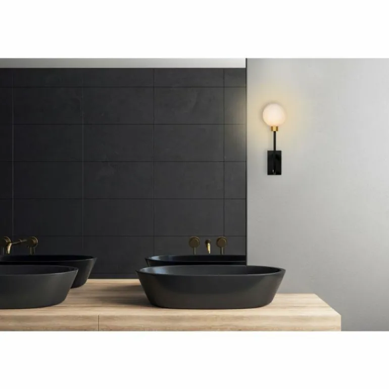 Applique murale Lucide BEREND Noir, 1 lumière