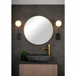 Applique murale Lucide BEREND Noir, 1 lumière