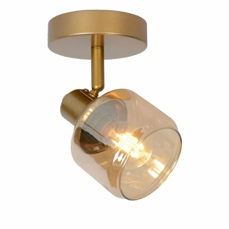 Applique murale Lucide BJORN Or, Laiton, 1 lumière