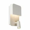 Applique murale Lucide BOXER LED Blanc, 2 lumières