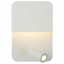 Applique murale Lucide BOXER LED Blanc, 2 lumières